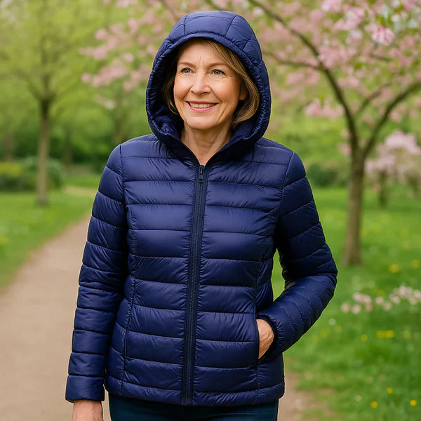 THELMA | Hooded jacket with zip pockets