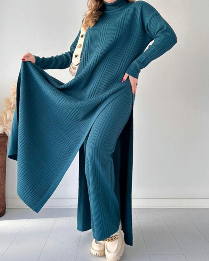 SILVIA | Rochie maxi tricotată - Liora București