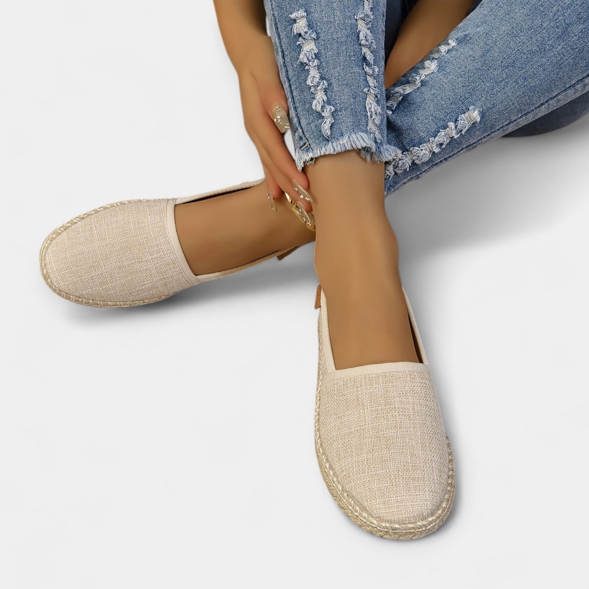 OANA | Pantofi slip-on din in - Liora București