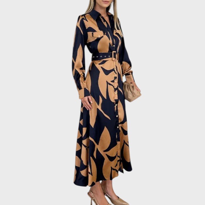 LYDIA | Rochie midi cu nasturi - Liora București