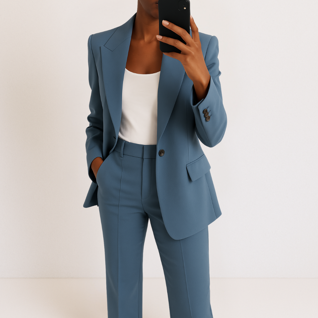 MELYNDA | Set with tailored trousers