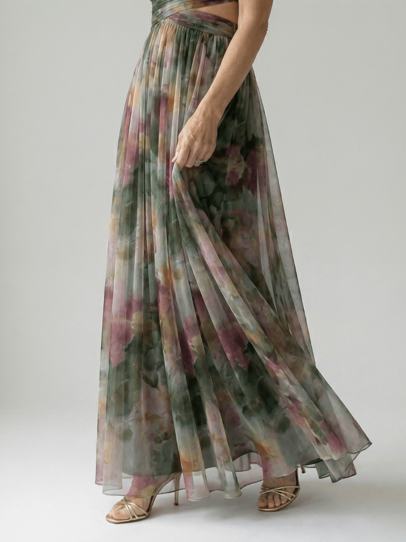 GISELLE | Rochie maxi florală - Liora București