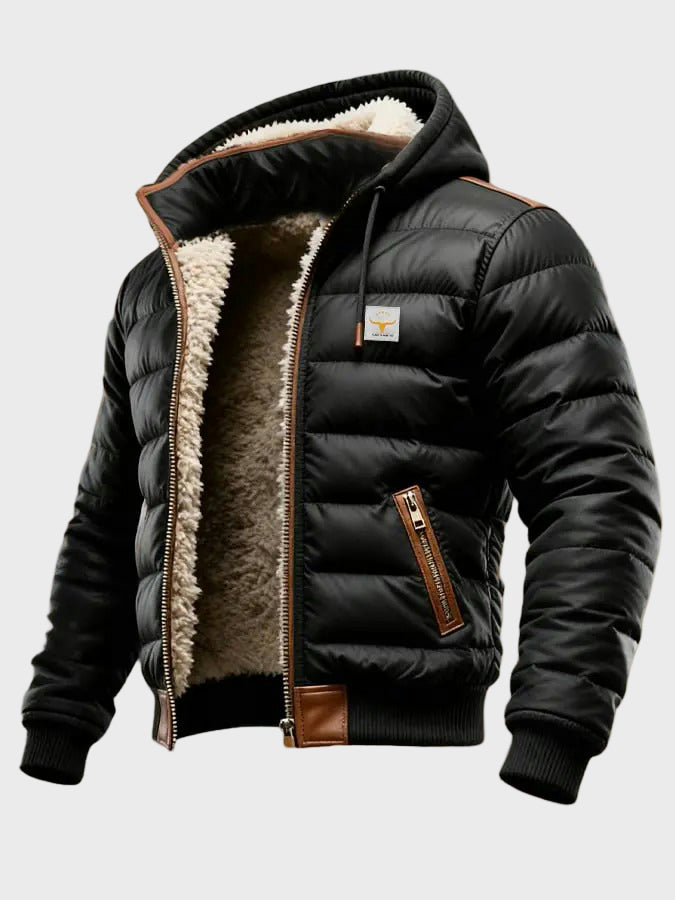 DAMIAN | Hooded jacket with padding