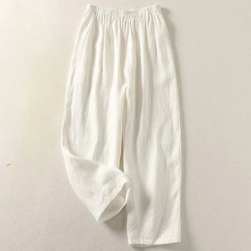 KARINA | Linen pants with relaxed fit – Pack of 5 - Liora Melbourne
