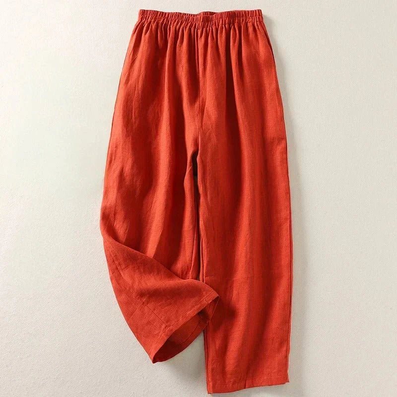 KARINA | Linen pants with relaxed fit – Pack of 5 - Liora Melbourne