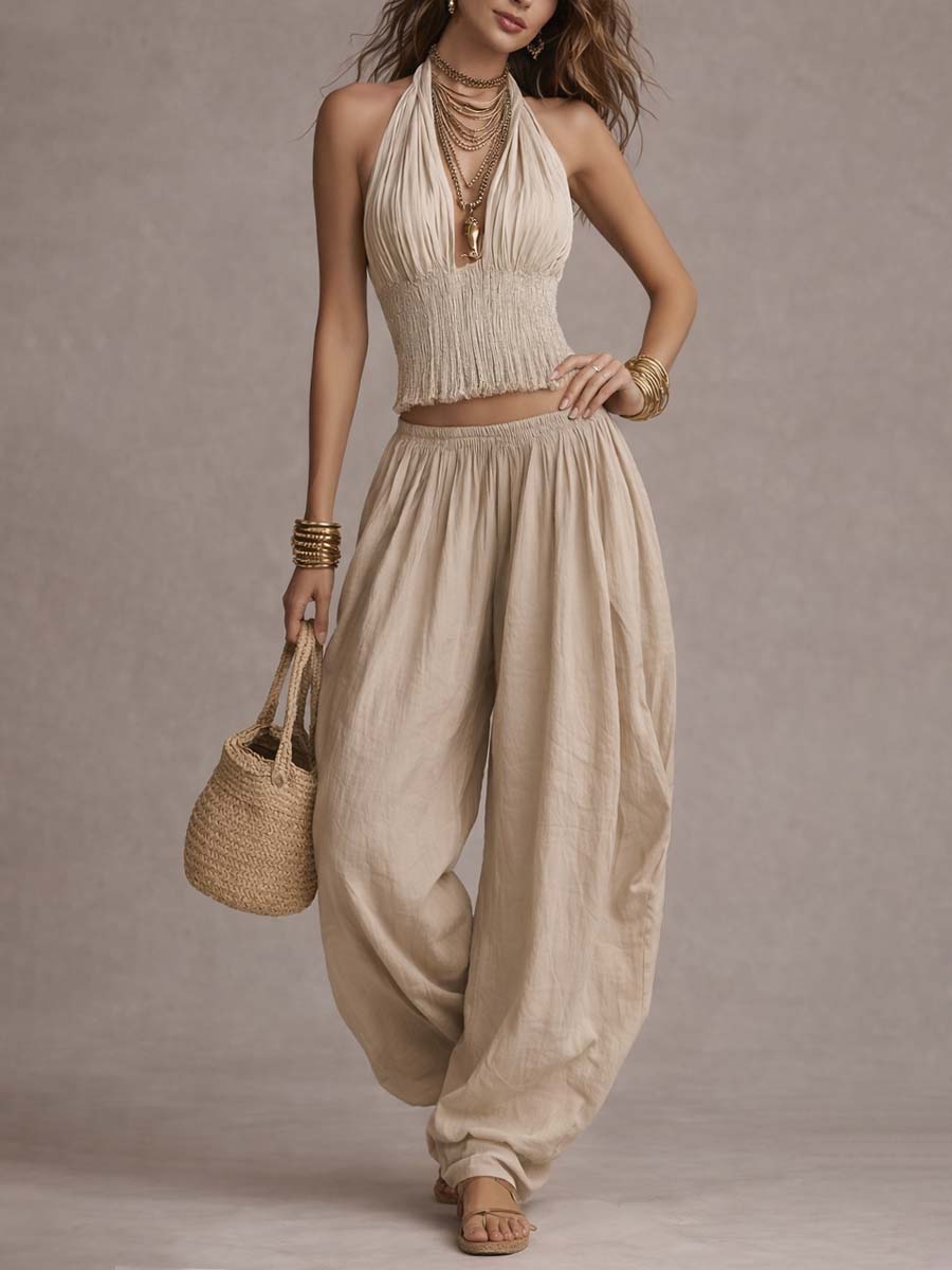DANNA | Set with harem pants