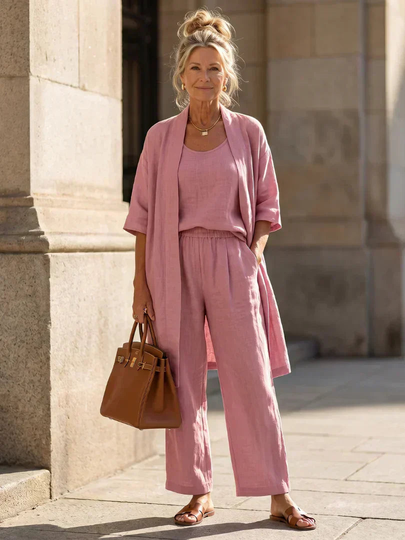 LORRIN | Three-piece set with relaxed silhouette