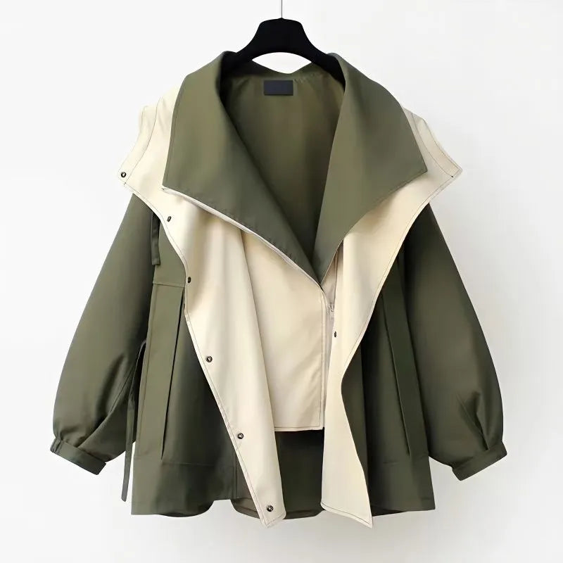 FIORE | Windbreaker jacket with drawcord waist