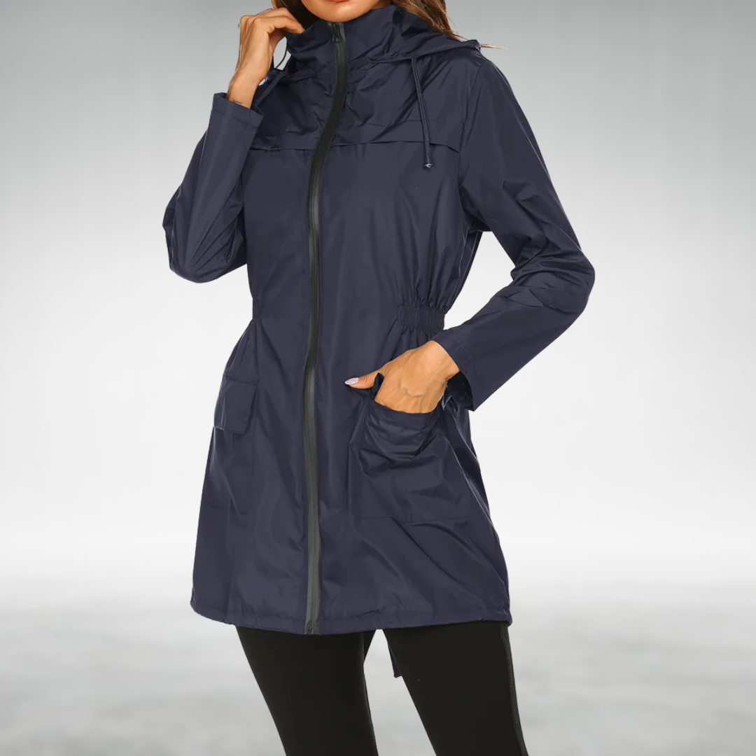 BRIDGET | Waterproof jacket with storm flap
