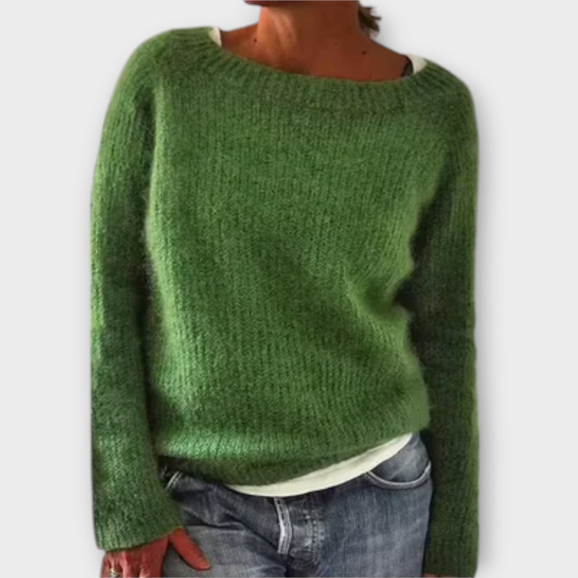 REECE | Icelandic jumper with patterned knit