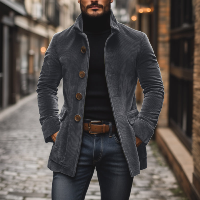 NOAH | Jacket with stand collar