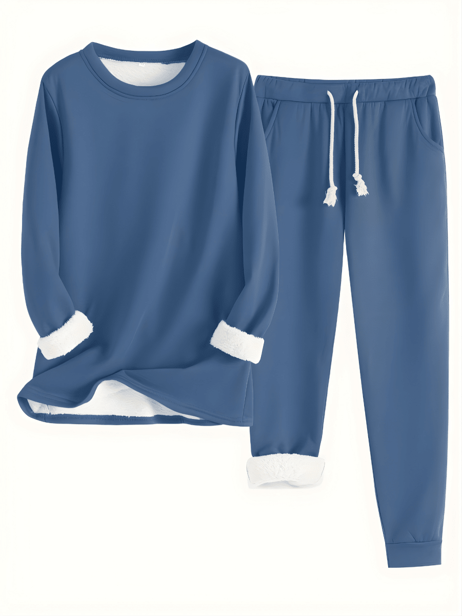 ALANNA | Loungewear set with relaxed-fit trousers - Liora Melbourne