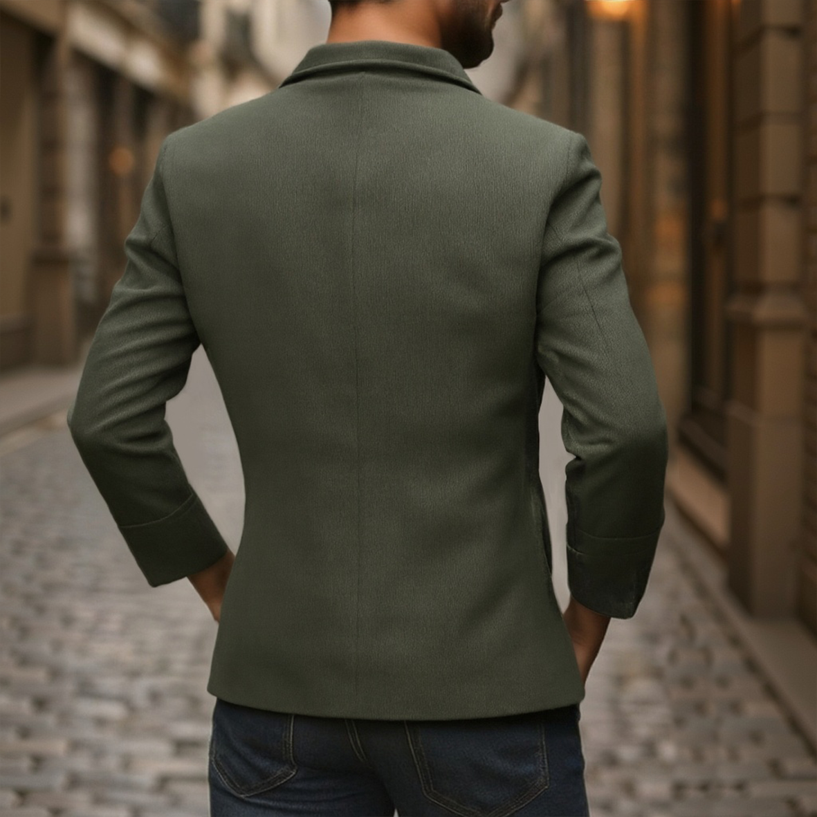 NOAH | Jacket with stand collar