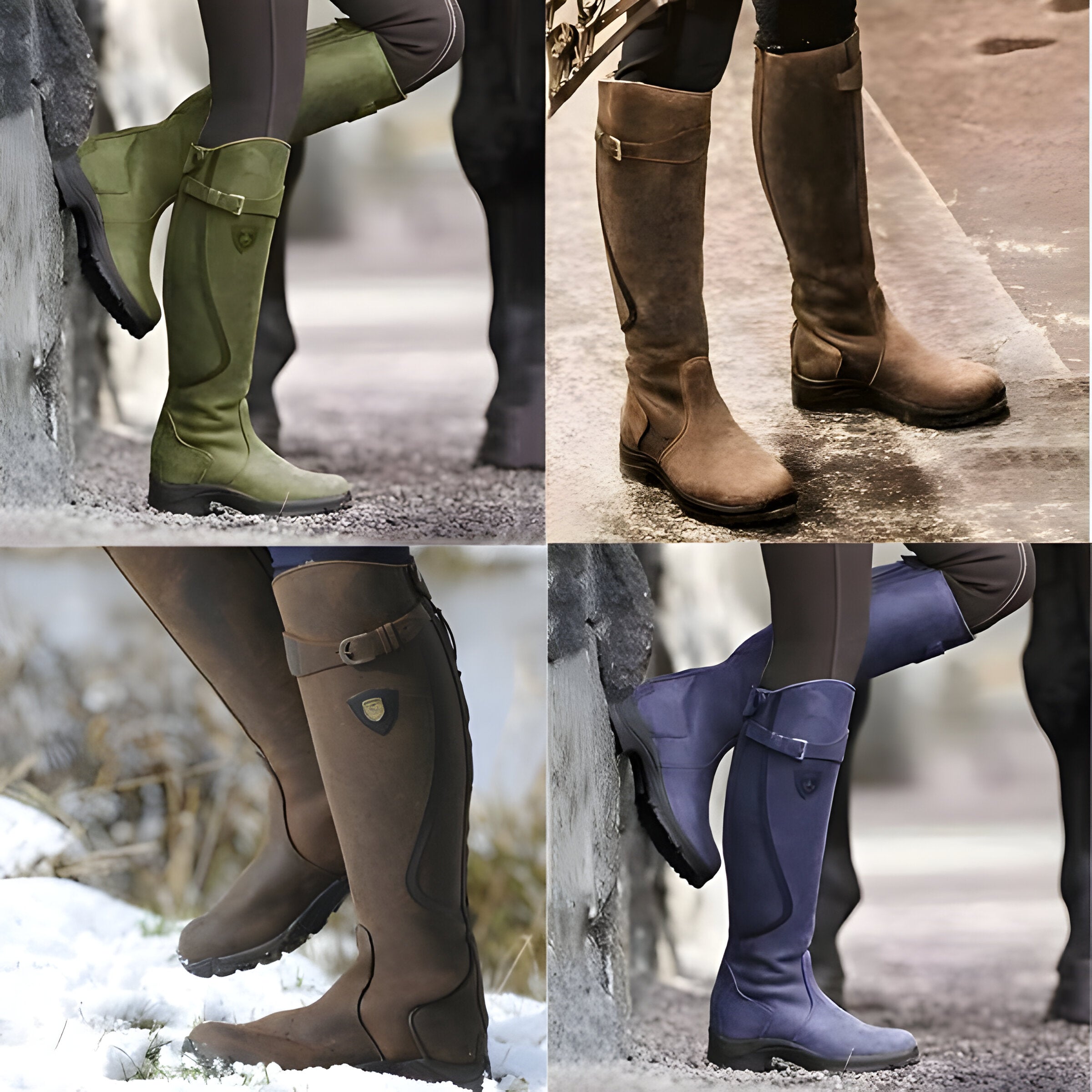 RIRI | Leather boots with orthopedic support