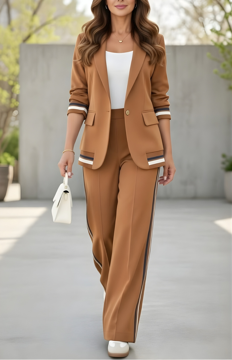 EMMA | Set with tailored trousers