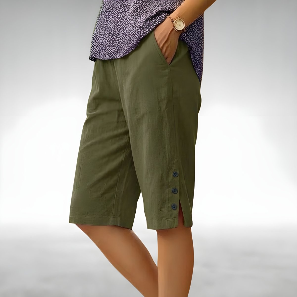 FRANKIE | Shorts with side pockets - Liora Melbourne