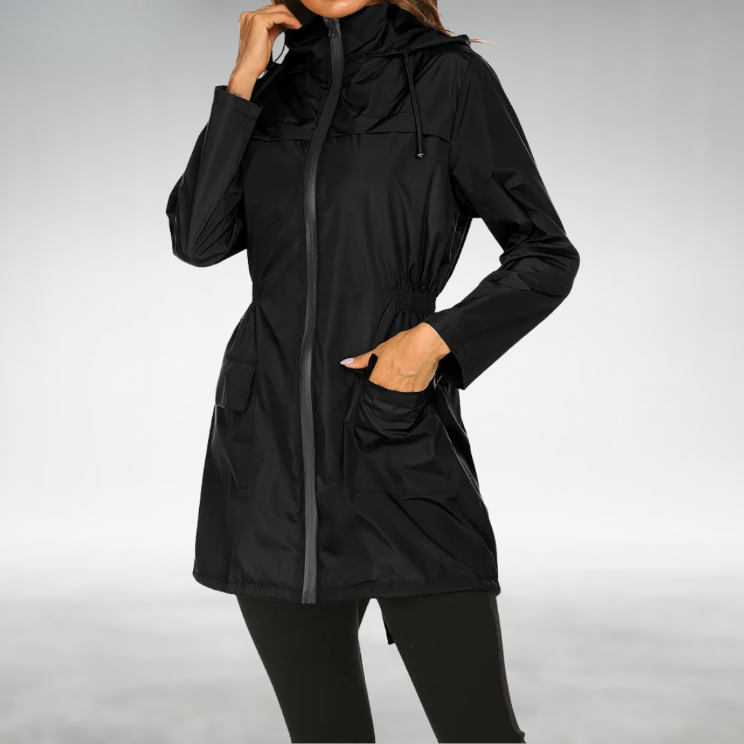 BRIDGET | Waterproof jacket with storm flap