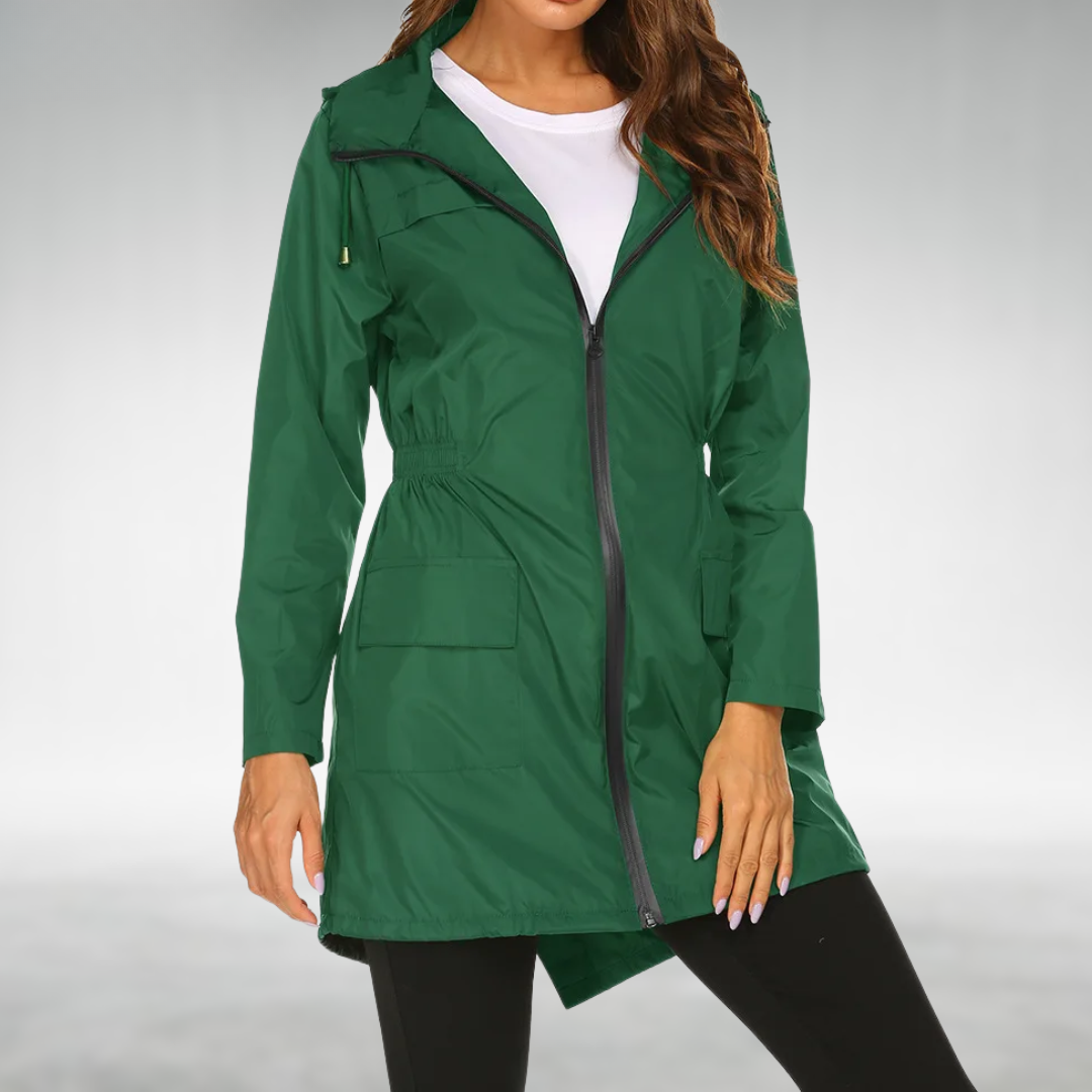 BRIDGET | Waterproof jacket with storm flap