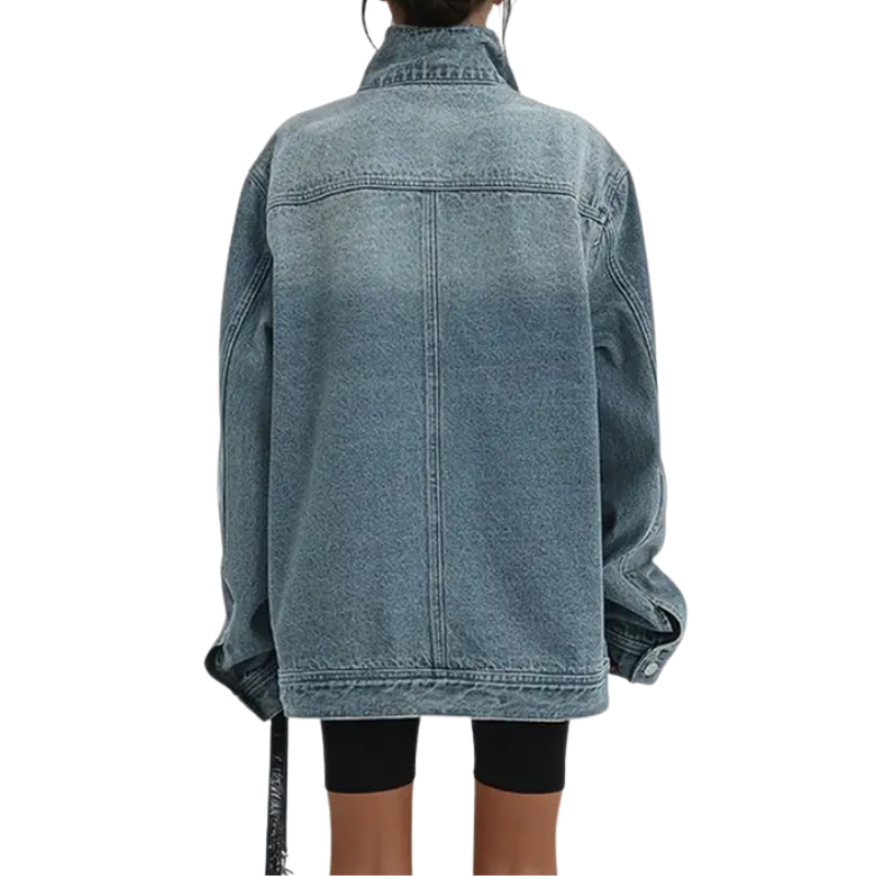 JACKIE | Jacket with asymmetric button detail