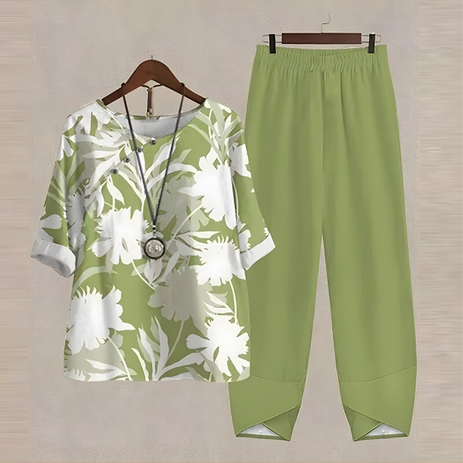 ODESSA | Set with wide-leg pants