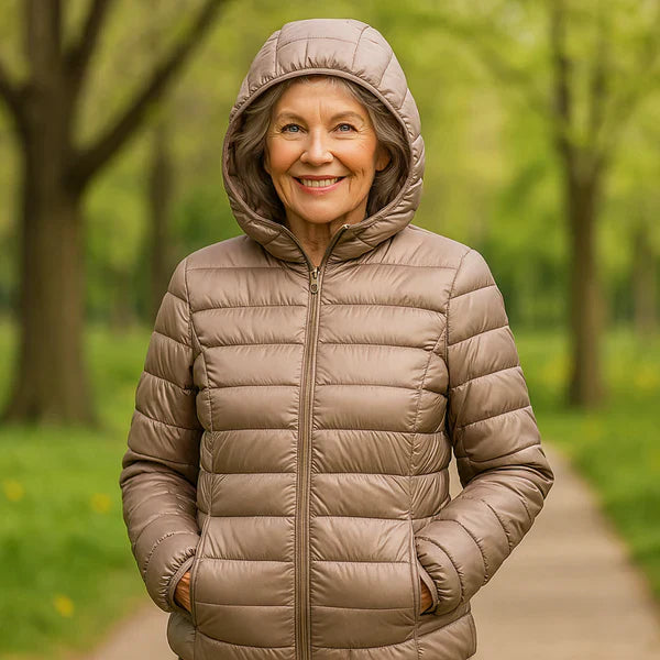 THELMA | Hooded jacket with zip pockets