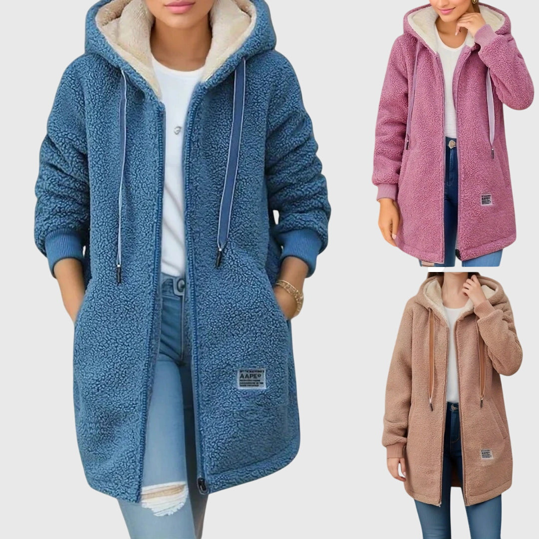BIRGITTA | Oversized jumper with V-neck