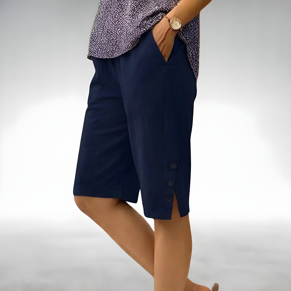 FRANKIE | Shorts with side pockets - Liora Melbourne