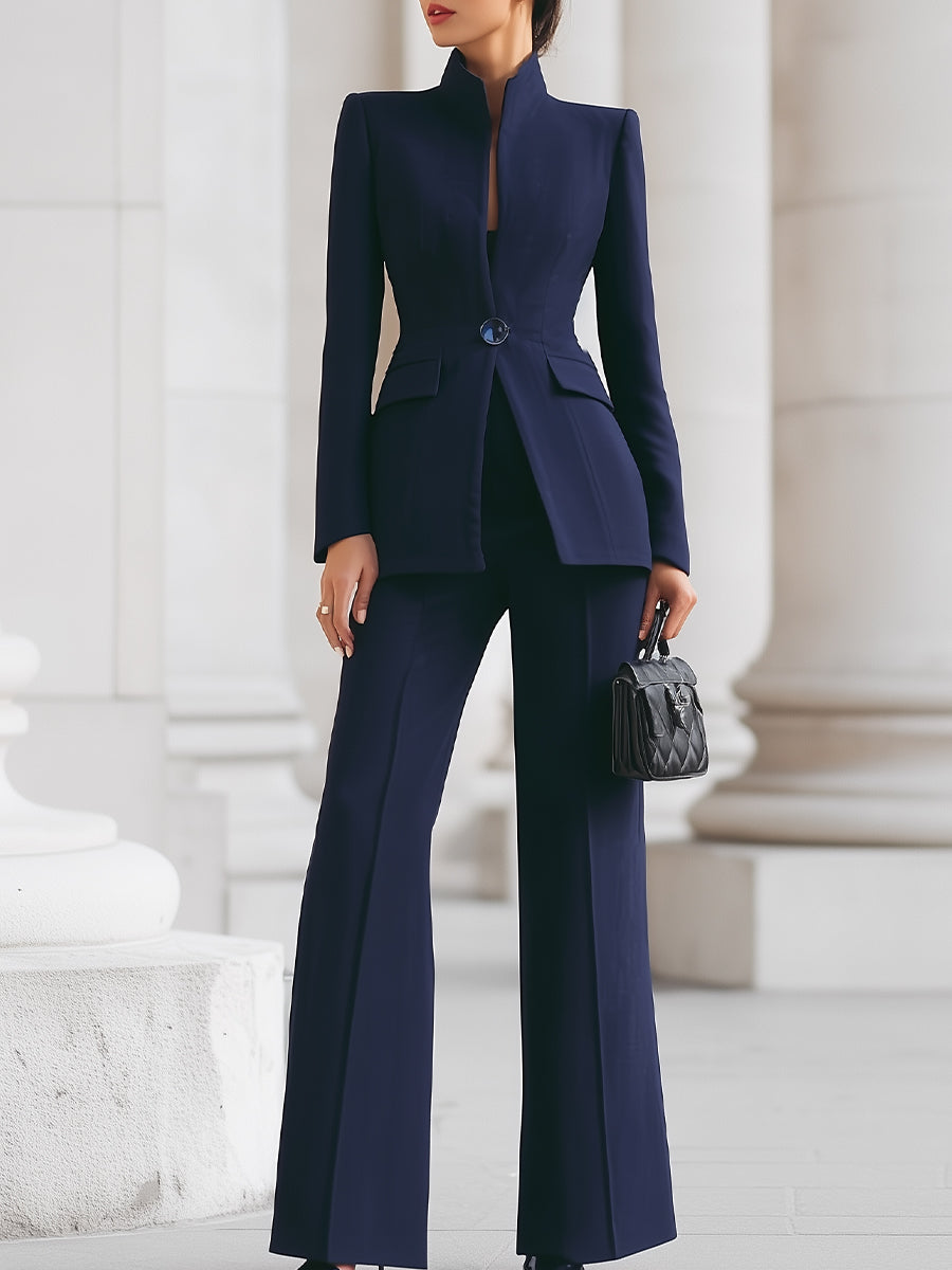 FLORA | Set with wide-leg trousers