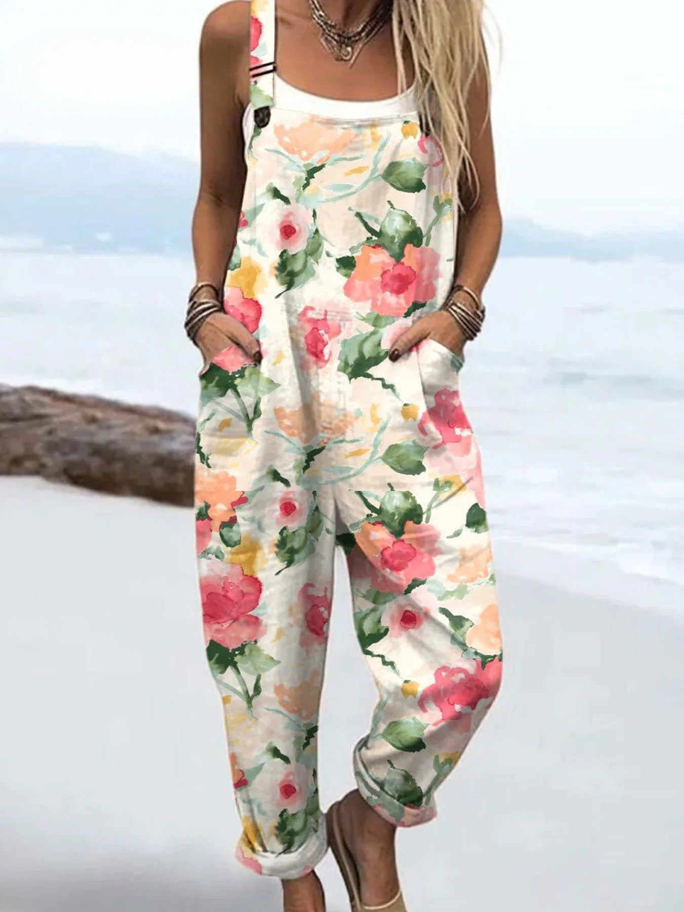 EDEN | Jumpsuit with floral print