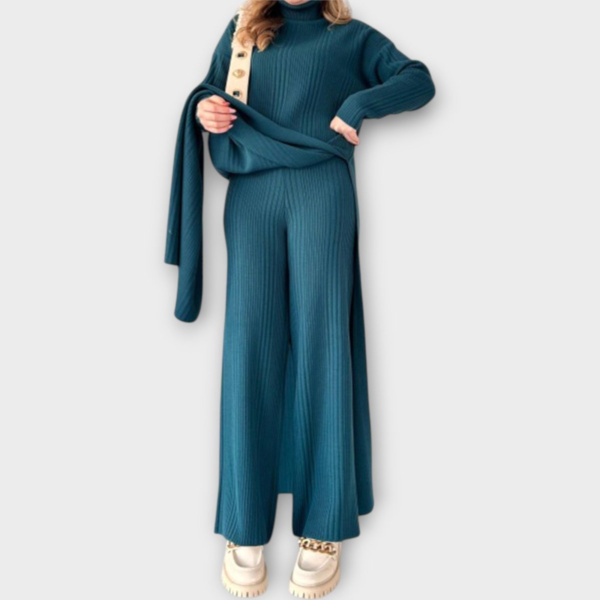 SILVIA | Rochie maxi tricotată - Liora București