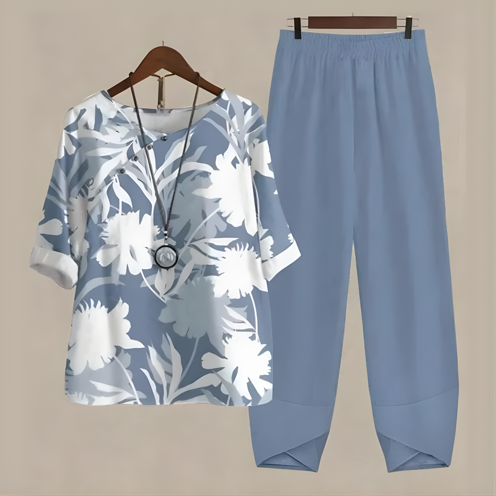 ODESSA | Set with wide-leg pants