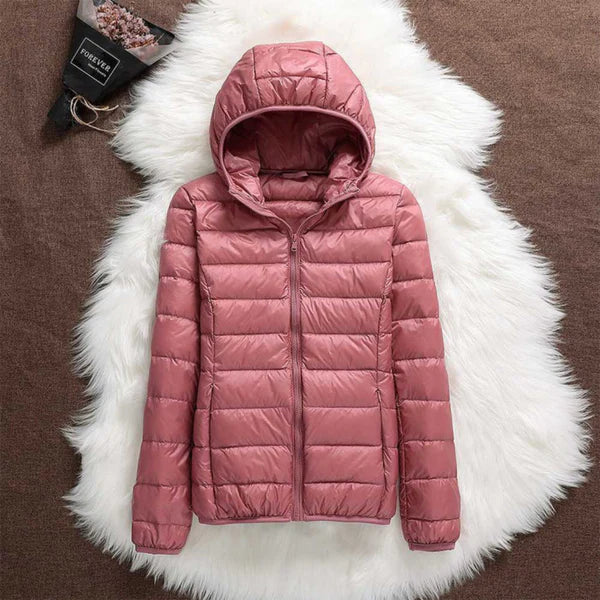 THELMA | Hooded jacket with zip pockets