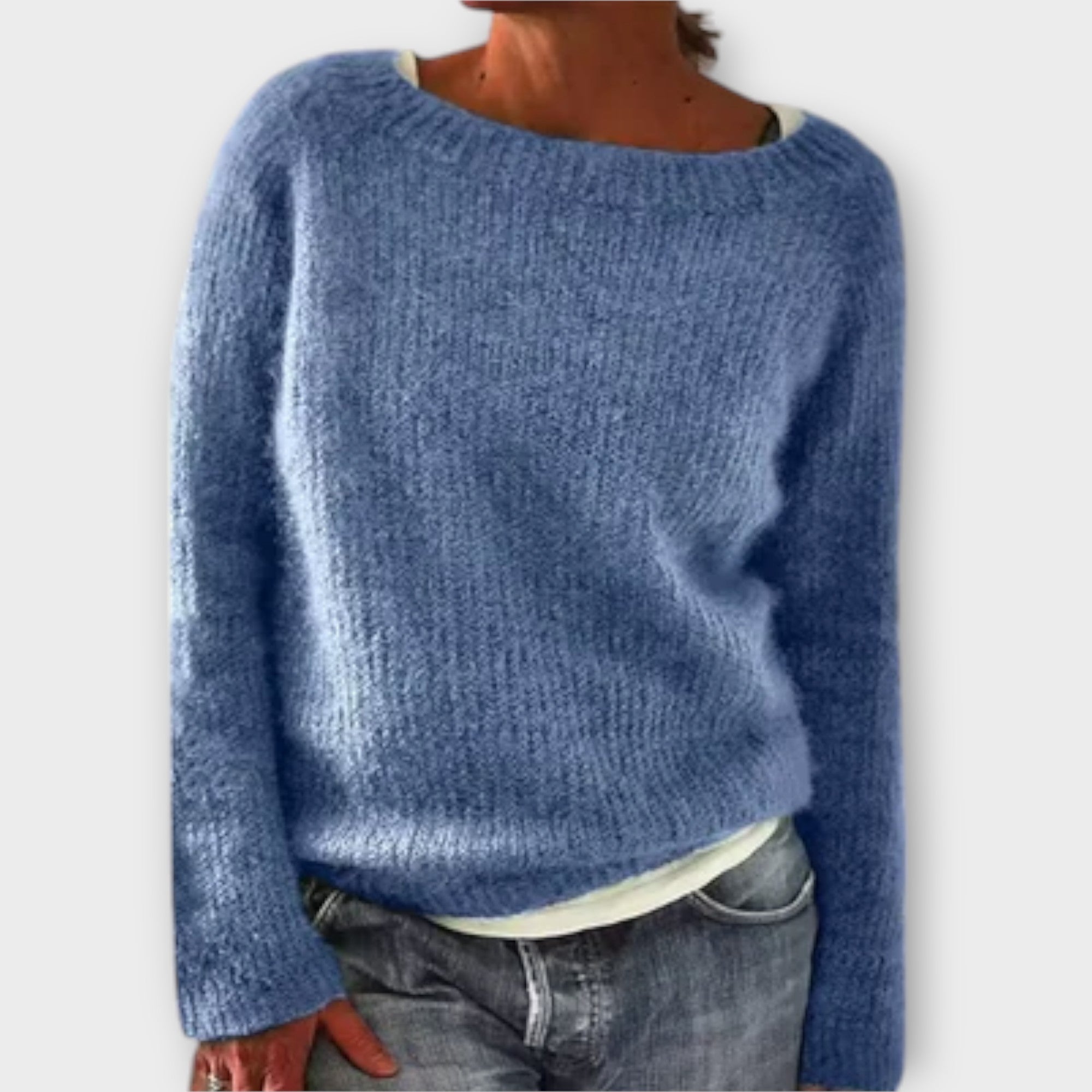 REECE | Icelandic jumper with patterned knit