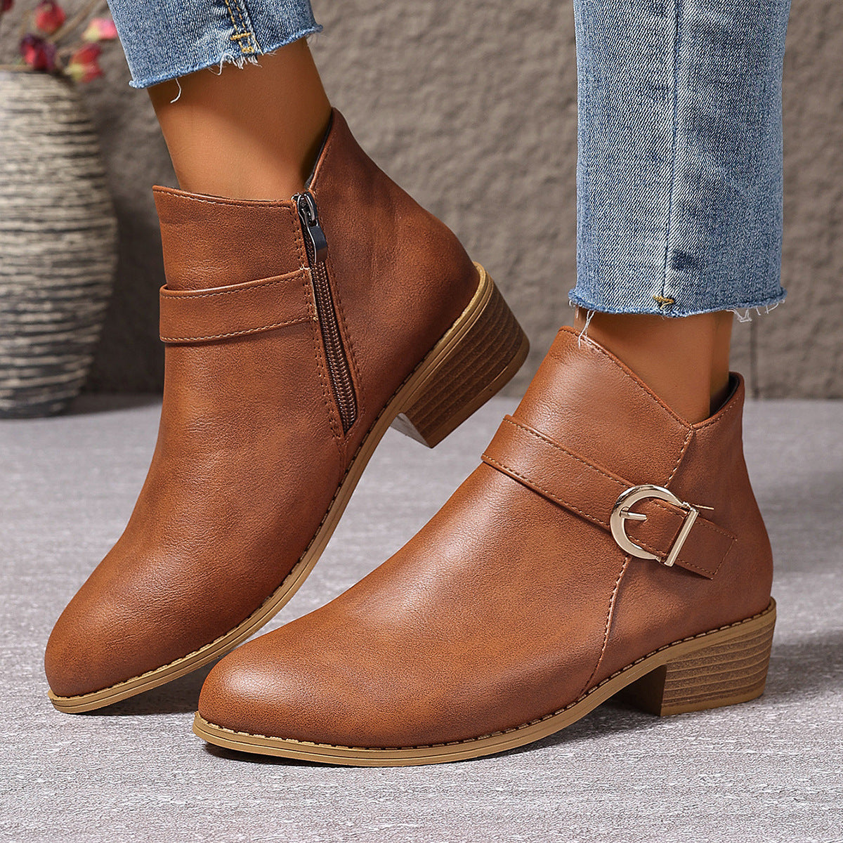 BELLA | Ankle boot with wide toe box