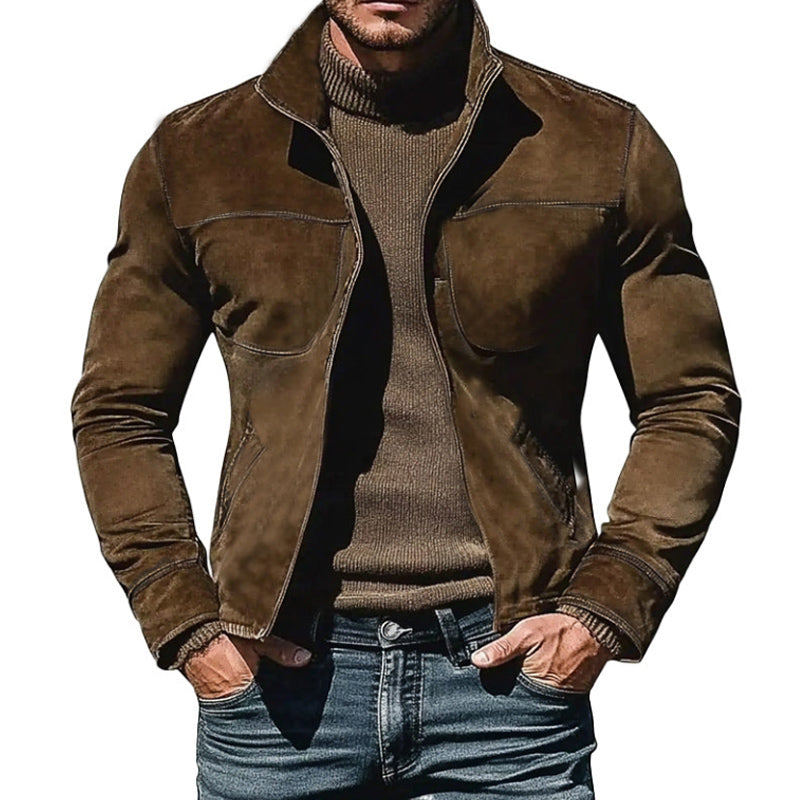 ETHAN | Jacket with stand collar