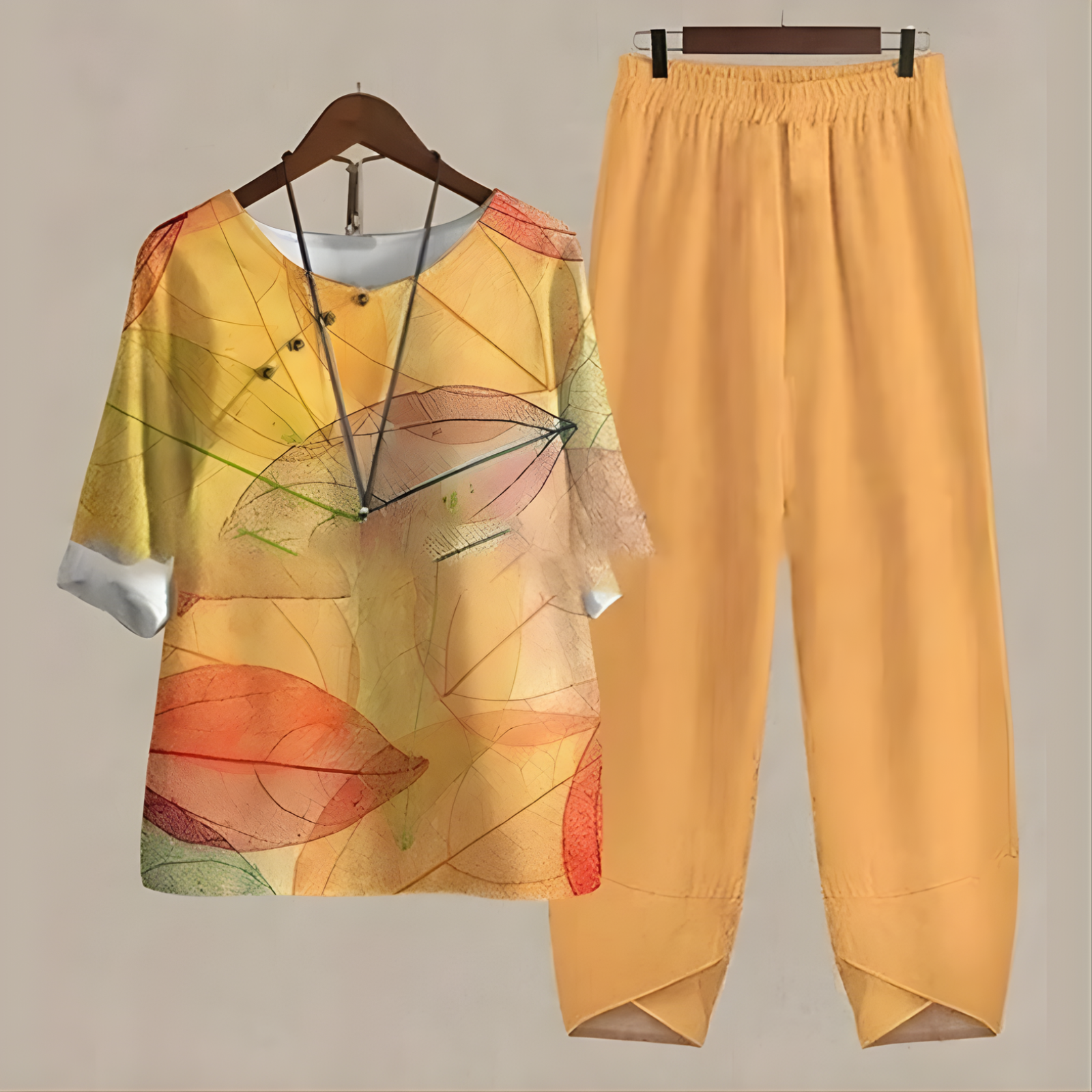 ODESSA | Set with wide-leg pants