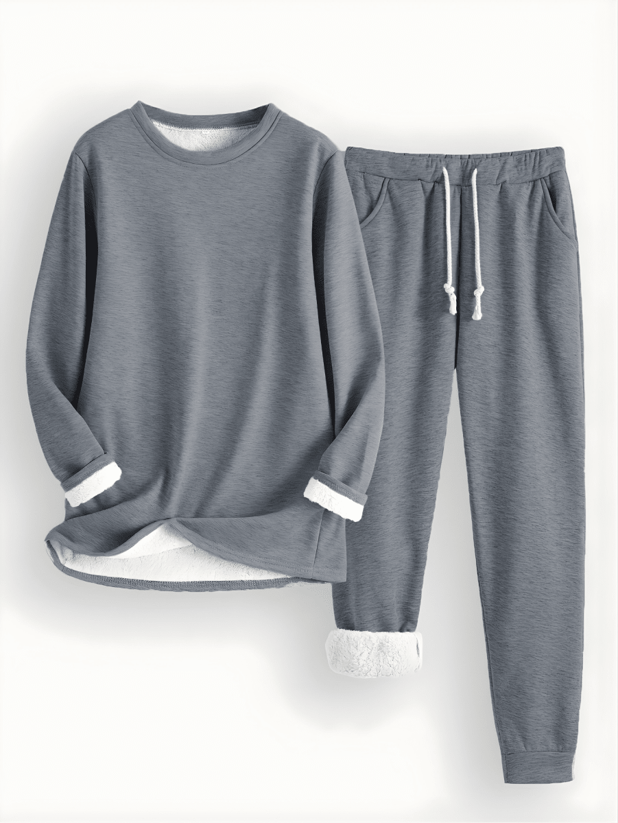 ALANNA | Loungewear set with relaxed-fit trousers - Liora Melbourne