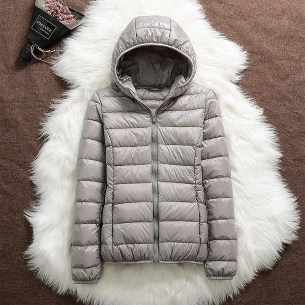 THELMA | Hooded jacket with zip pockets