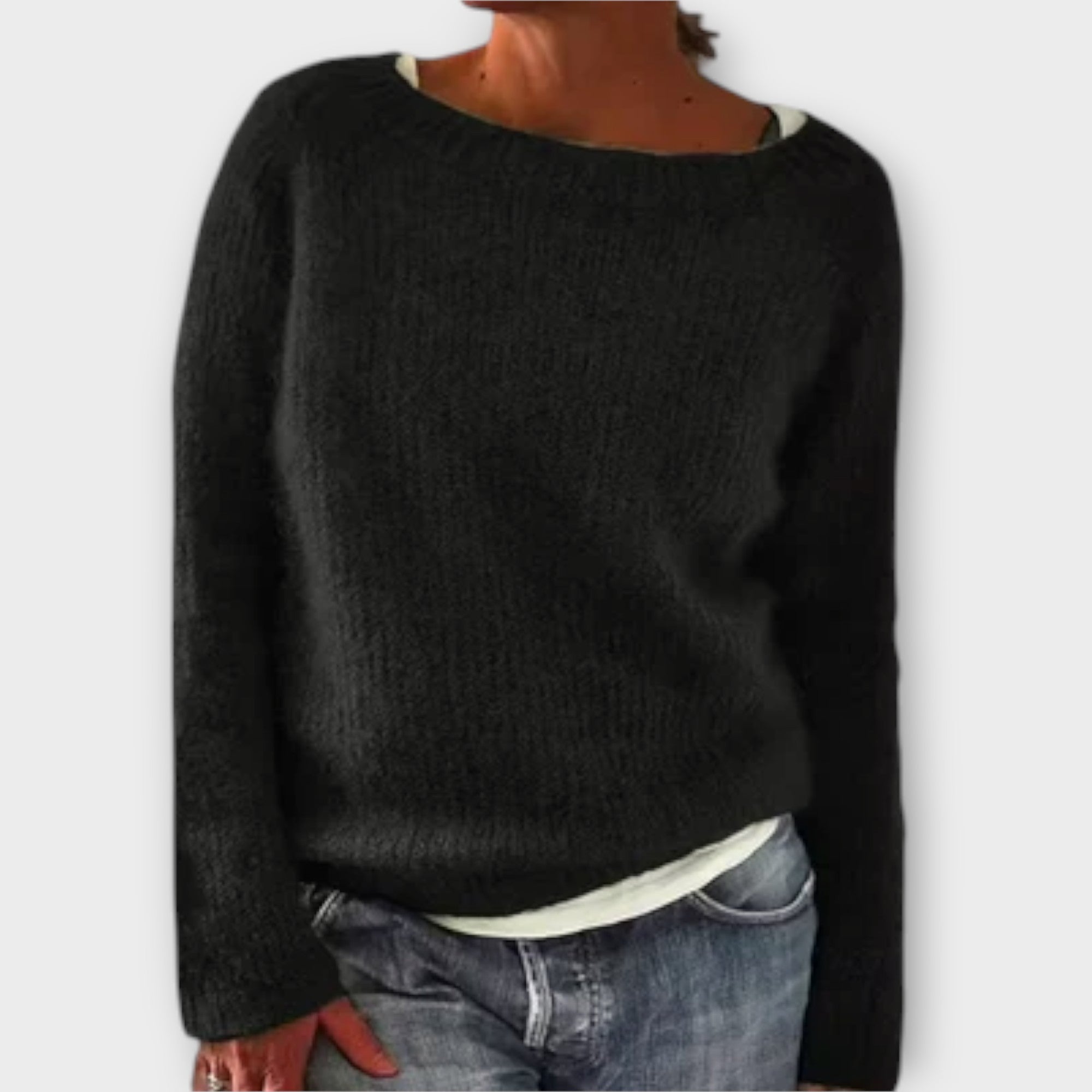 REECE | Icelandic jumper with patterned knit
