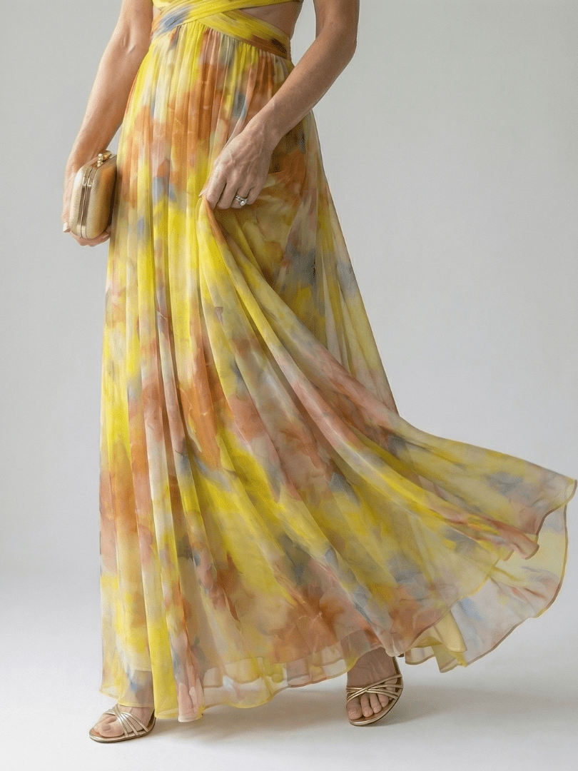 GISELLE | Rochie maxi florală - Liora București