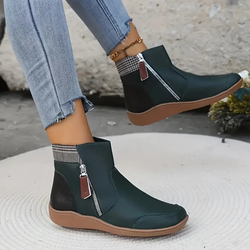 MOIRA | Waterproof boots with zip closure - Liora Melbourne