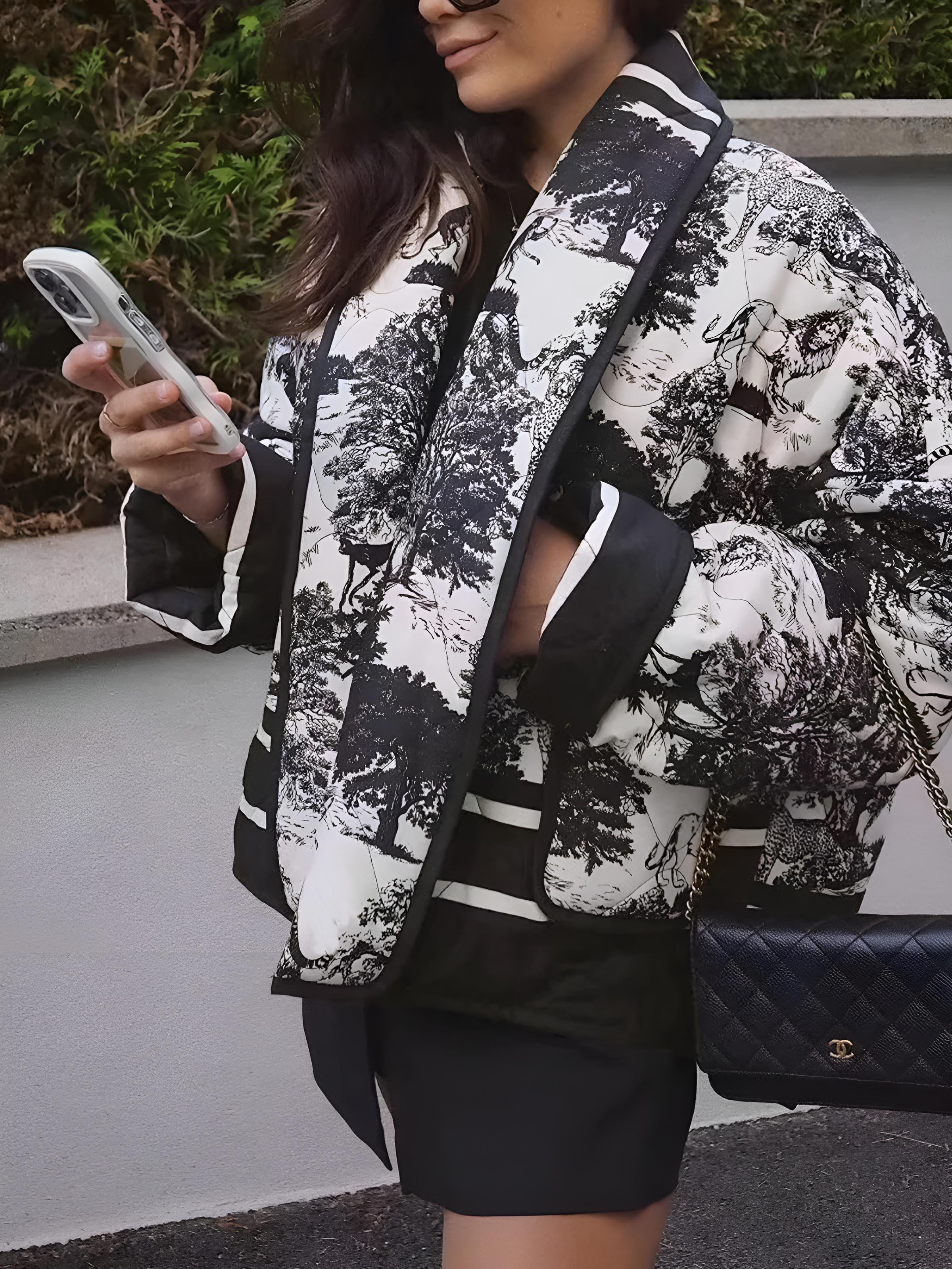 SIENNA | Jacket with all-over print