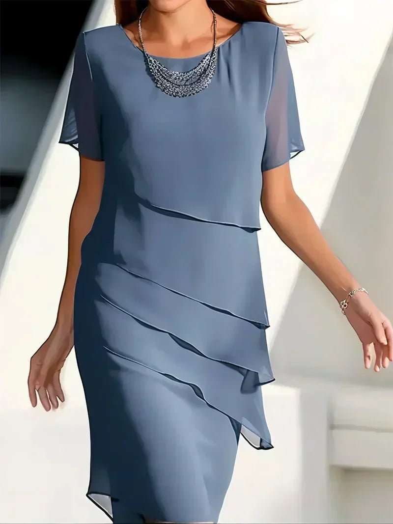 ALINA | Rochie elegantă cu straturi - Liora București