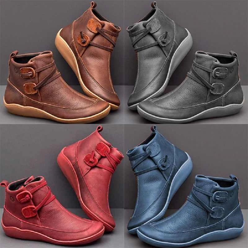 TIANA | Orthopedic boots with vegan leather