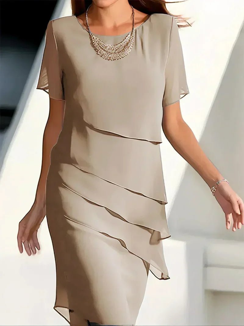 ALINA | Rochie elegantă cu straturi - Liora București