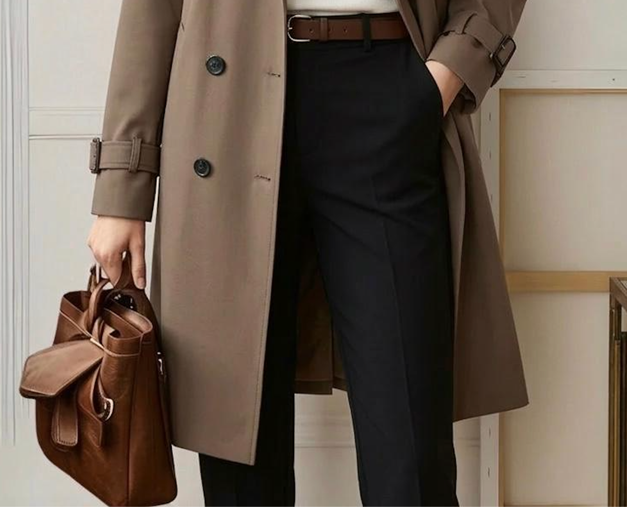 KATE | Trench coat with relaxed silhouette