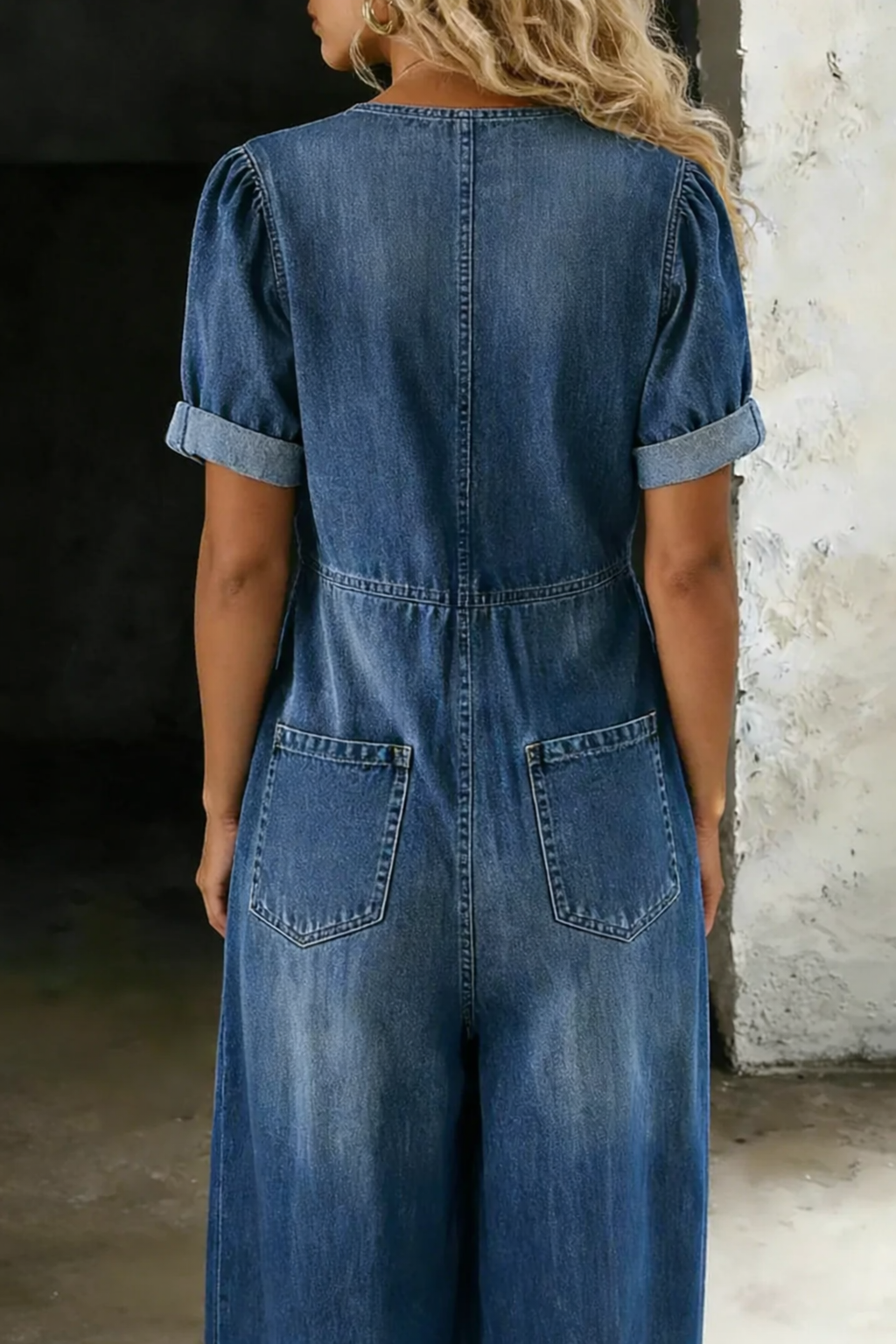 MAYA | Jumpsuit with V-neck