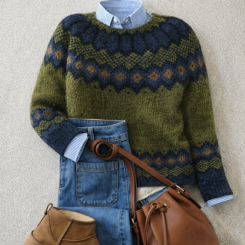 JESSICA | Nordic knit jumper