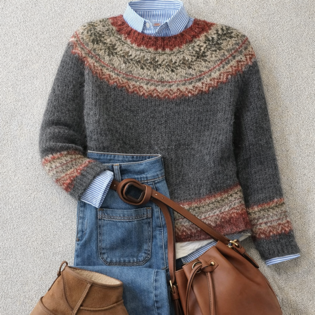 LAUREN | Nordic knit jumper