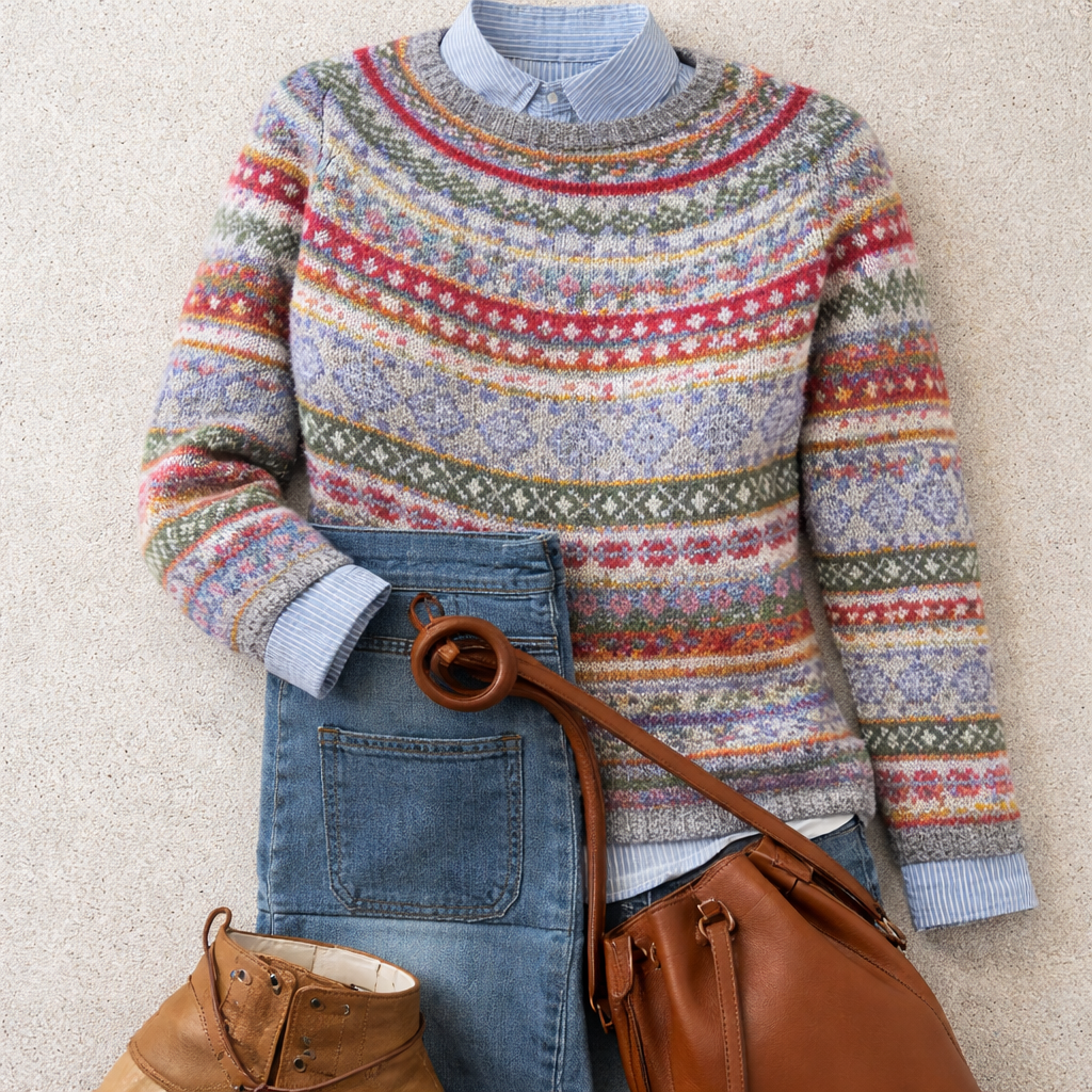 HANNAH | Nordic knit jumper